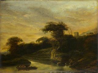 Landscape with a River at the Foot of a Hill