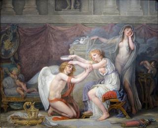 Cupid Crowned by Psyche