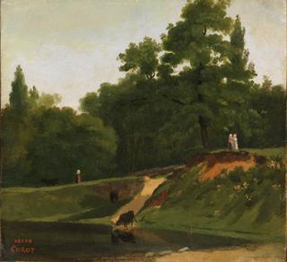 Banks of the Stream near the Corot Property, Ville d'Avray