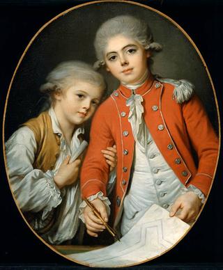 Portrait of two Boys