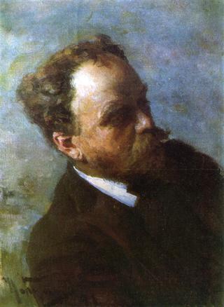 Portrait of Painter N.L. Skadovsky