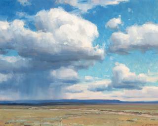 Prairie and Clouds