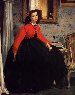 Portrait of Mademoiselle L. L.