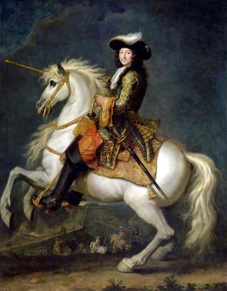 路易十四，法国国王和纳瓦拉，骑马