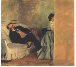 Portrait of Monsieur and Madame Edouard Manet