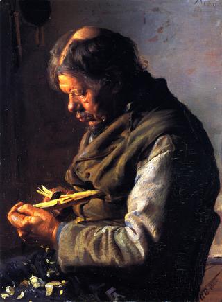 Lars Gaihede Whittling a Stock