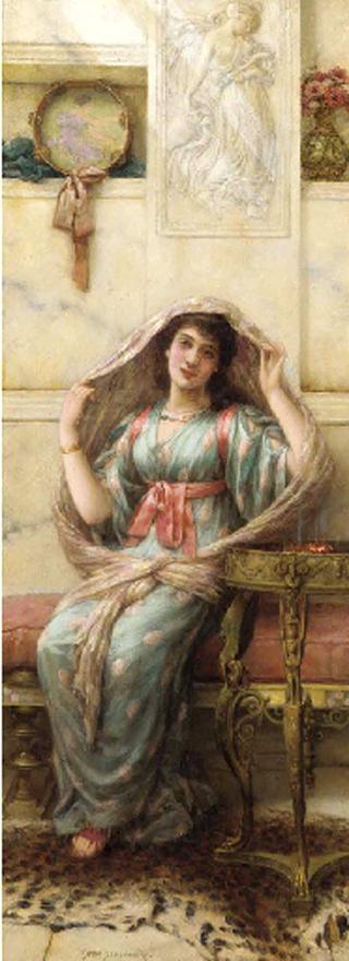 A Seated Young Lady