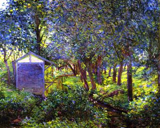Giverny Landscae, in Monet's Garden