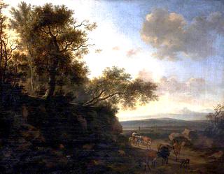 Landscape with a Huntsman and Cattle