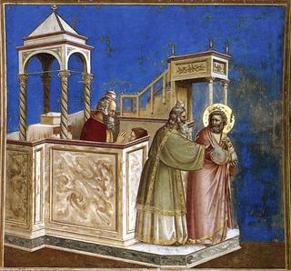 Scenes from the Life of Joachim: 1. Rejection of Joachim's Sacrifice