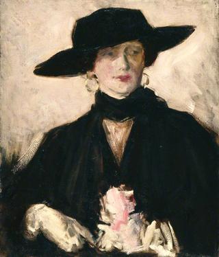 Lady in a Black Hat
