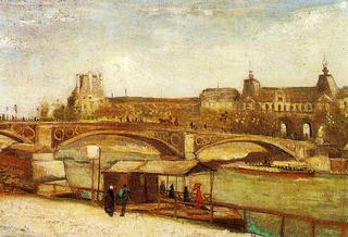 The Pont du Carrousel and the Louvre