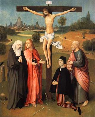 Crucifixion with Donor