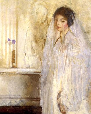 Agnes Doggett as a Bride