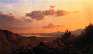 View of the Hudson River from Olana