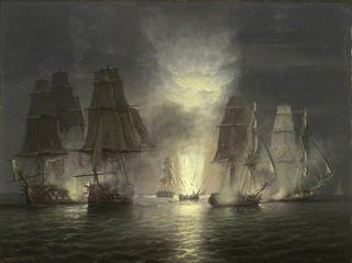H、 1812年2月22日，M.S.战胜了里沃利河