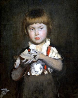 Boy with a Slice of Bread and Butter