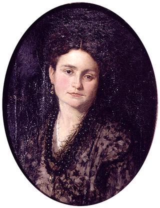 艺术家妻子多娜·特雷莎·马丁内斯的肖像