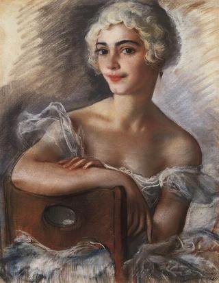 Portrait of Yekaterina Heidenreich in a White Wig