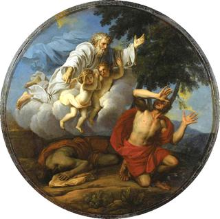 Cain Reprimanded after the Murder of Abel (second version)