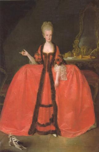 Portrait of Maria Carolina of Austria