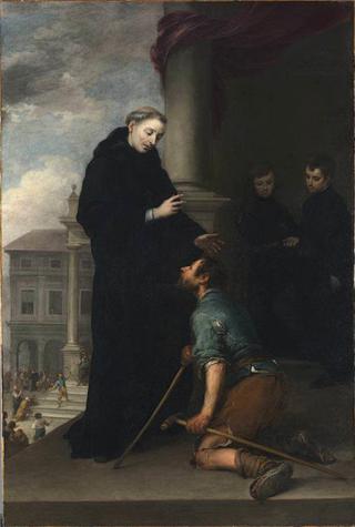 Saint Thomas of Vilanueva heals the sick