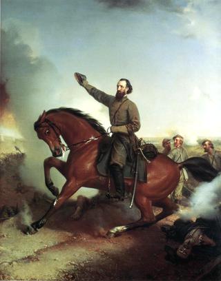 Stonewall Jackson at the Battle of Wiinchester, Virginia
