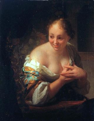 Young Girl by the Mirror