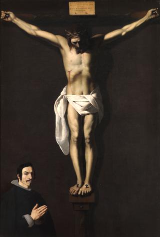 Christ Crucified with Donor
