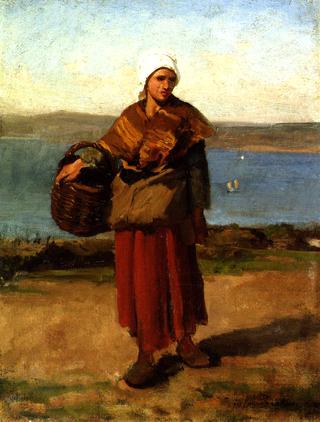 Fisherwoman, Douarnenez