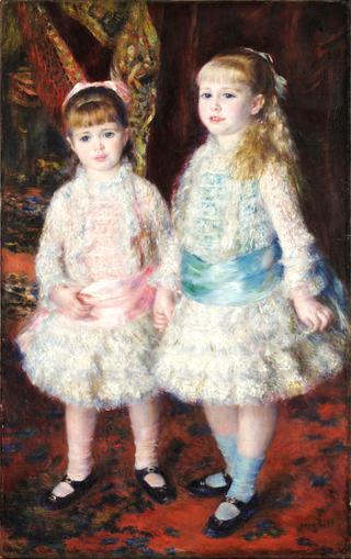 粉色和蓝色，卡亨·德·安弗斯的女儿们