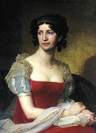 玛格丽塔·多尔戈鲁卡娅公爵夫人的肖像