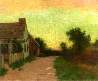 Cottage at Sunset
