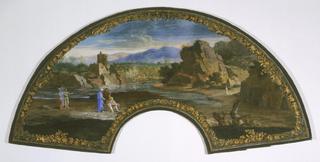 Capriccio with Figures in a Landscape