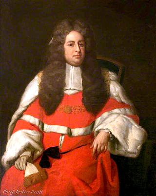 约翰·普拉特爵士，国王的首席法官