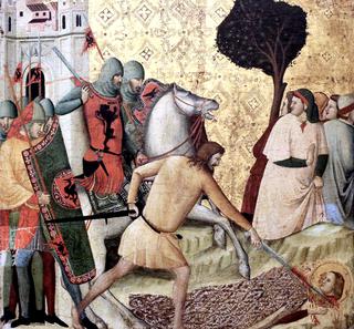 Beheading of Sainte Colombe.