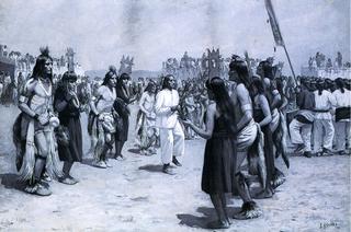 The Harvest Dance of the Pueblo Indians