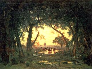 The Forest of Fontainbleau, Morning