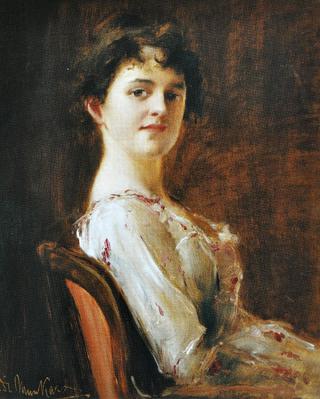 Portrait of Mrs. István Reök