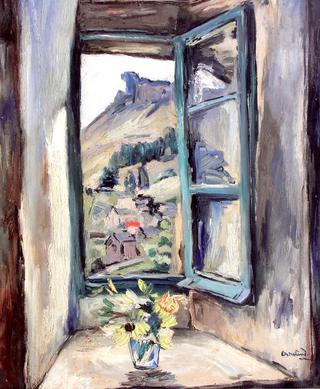 Window with Bouquet