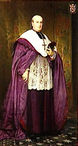 鲁昂大主教利昂·贝诺伊特·查尔斯·托马斯画像