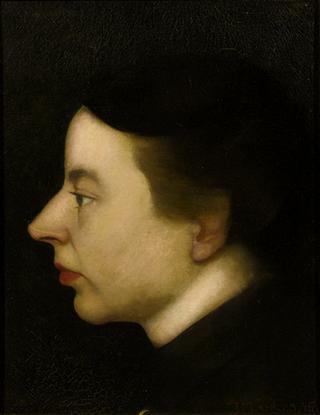 Portrait of Annie Mankes-Zernike