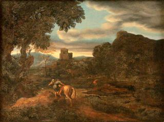 Landscape with Two Horsemen
