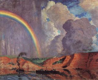 伏尔加河上的彩虹