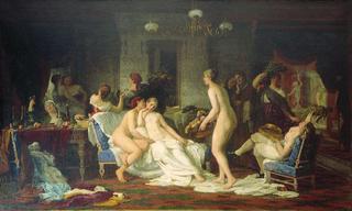 Girls in the Bathhouse