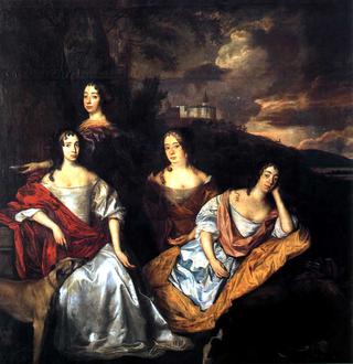 弗里德里希·海因里希·冯·奥兰的女儿肖像