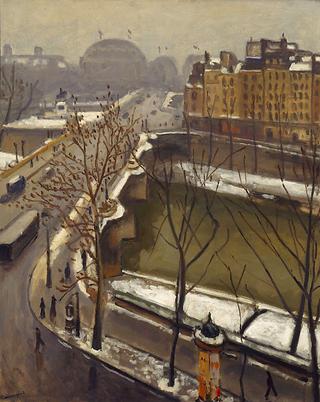 The Pont Neuf in the Snow