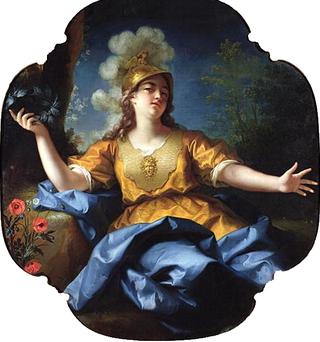 Portrait of a Woman as Minerva