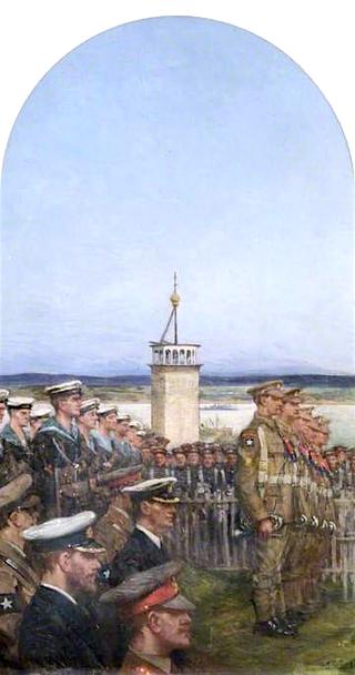 德温纳救济部队纪念馆（左面板）