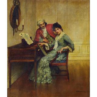 At the Spinet